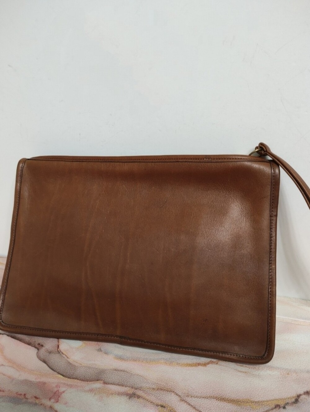 Vintage Coach 9555 Large Slim Clutch Made in NYC